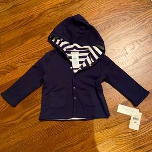 Ralph Lauren reversible hooded cardigan - boys 12 months
